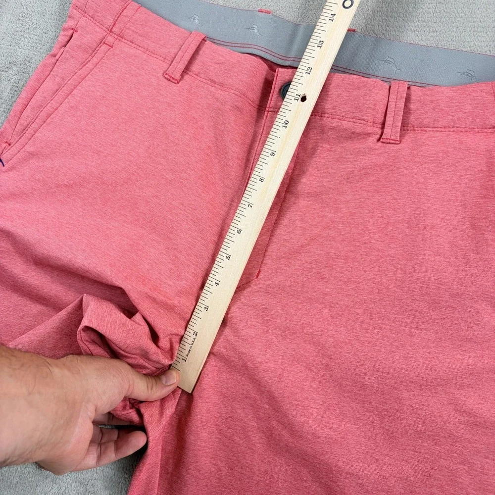 Tommy Bahama On Par IslandZone Golf Shorts in New Red‎ Sail Men 38x8 NWT $110